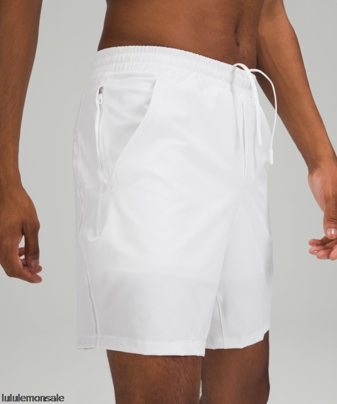 Lululemon Deutschland DELULU821 | Weiß Schrittbrecher Gefüttert Kurz 7